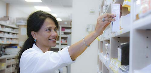 Façade de la Pharmacie de Bellevue à Igny